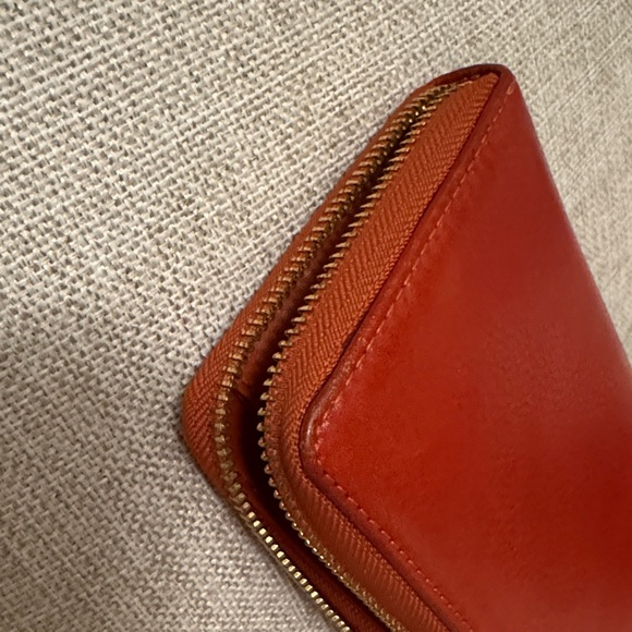 Coach Madison Leather Zip Accordion Slim Vintage Wallet - Picture 12 of 14